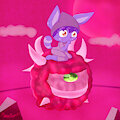 Cabbit on Cacodemon