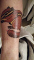 Chipmunk tattoo by hornyalvin