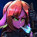 Sakura - dragon assassin by Jerbearhedgehog