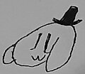 The first drawing of Thomas!