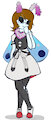 Moth Girl Dress