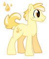 Goldy pony