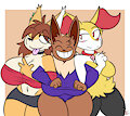 Commission for Griffon_Passby by KingKIrby