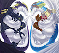 The Twin Wind Dragon by Drackonthanri