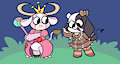 Clothing Swapped Cows -By MrVonFuzzlebutt-
