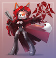 Roxanne the Vampfox by Nancher