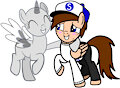 Fun with friends (a collab with Seb the pony)