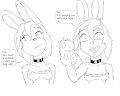 The rabbit and slick 4 by Evilthabad