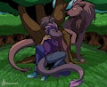 Calm time int the woods (commission)