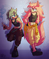 The Sun and Moon by KandaArts