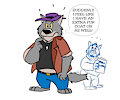 Brok as a Wolf by Sobieniak