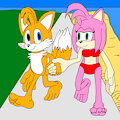 Tails x Amy/Zooey Walk