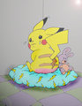 Pikachu's  corner  time!
