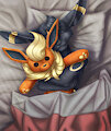 Sleepy finished ych by Chivaran