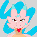 Flirty kobold by Snusky