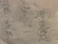 Loona Doodle Dump(Pencil and Inked)