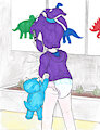 Pooping time by Toddlerdiaper20