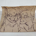 2 minute napkin doodles
