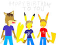 Singing Happy Birthday to Josh's Mother