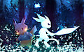 Pikachu and Ori