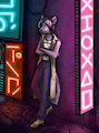 Neon lights by Chivaran