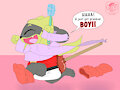 Potty monster prank