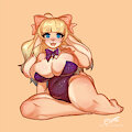 Happy Easter! Love, Chubby Bunny by DragonFU