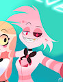 charlie &angel dust  selfie