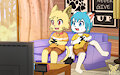 Playing Game Together