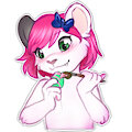 Coloring eggs, Easter Sticker