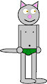 Daniel The Cat in Underwear 2021