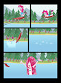 Pinkie Pie on Slipway by darkbunny666