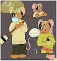 Muffy Crumble The Mouse by Peachielee