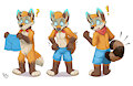 Forx to Huscoon by pandapaco