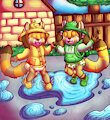 Puddle Pandas -By MaruchanBoy-