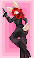Agent Lariana(by DragonGirl658) by ZzBluSniper21zZ