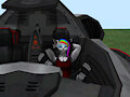 Relaxing in the space ship by MaeMorgan