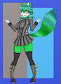 Mayumi the fox military officer by JavithecyborgGX20