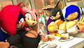 Diner Date with the Girls! by Zoothen
