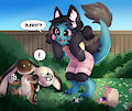 THE Easter Bunny?!?! by SylviaNova