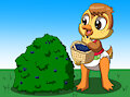 Tulip Picks Blueberries -By CoffeehoundJoe- by DanielMania123