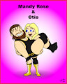 WWE's Mandy Rose and Otis by Sneakers