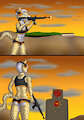 Honing Them Skills by VesperTheSkox