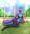 Dragon human version by Edemioshi