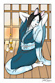 Yuki Japanese pin up by Kakuyon