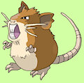 Pokemon 20 Raticate