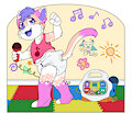 Karaoke Kitty -By CrinkleKit-