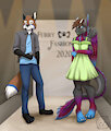 Furry Fashion by Luskfoxx