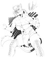 Razorback Lady Wrestler