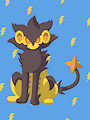 Shiny Luxray sat by taurustiger86